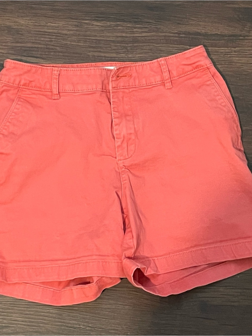 Amazon Essentials Coral Mid-Rise Chino Shorts